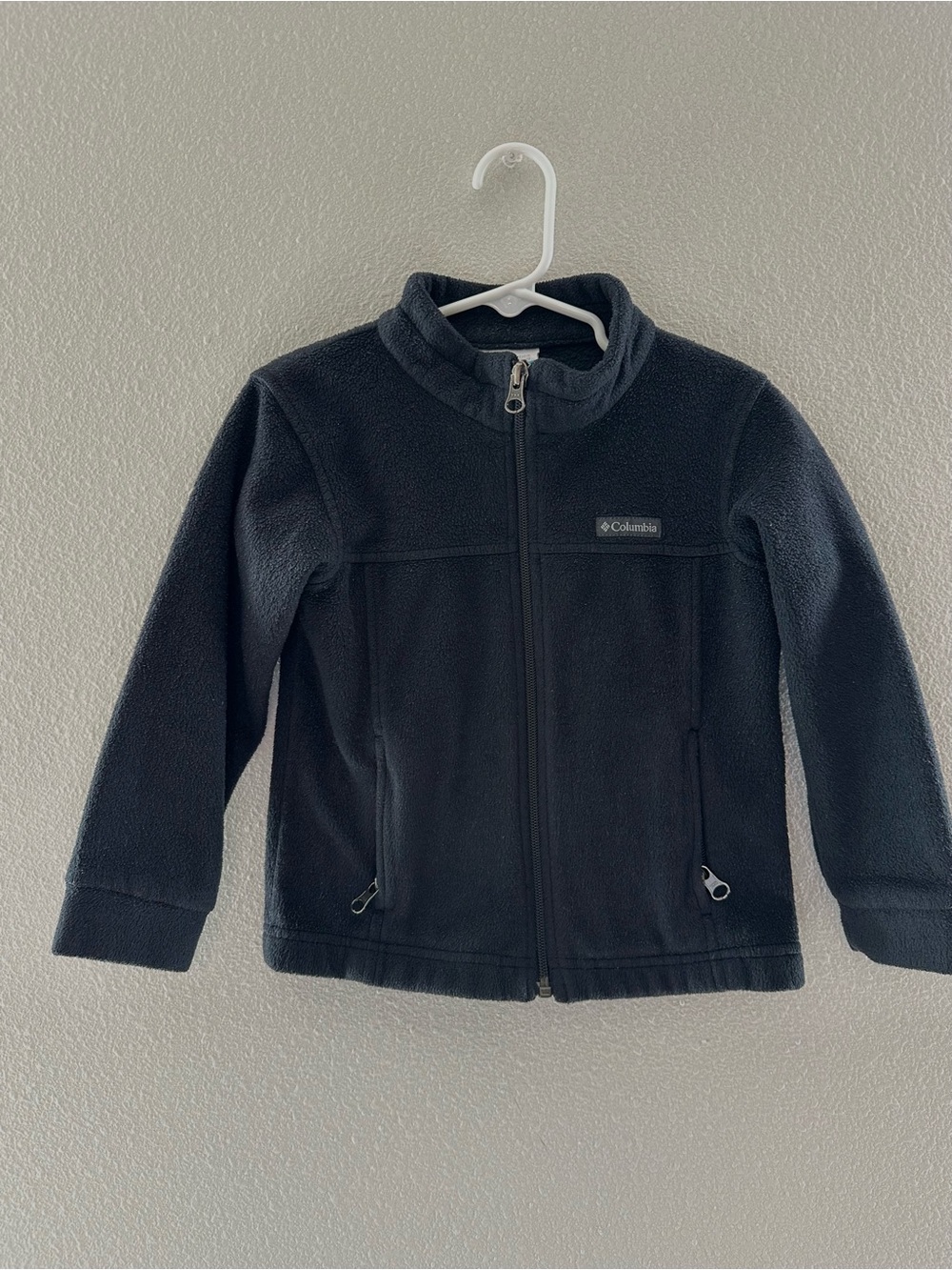 Columbia Kids Black Full-Zip Fleece Jacket
